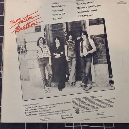 The Foster Brothers – On The Line (ROLL10) 1977 (LP)