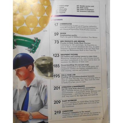 Chemical Engineering Magazine, April 1990.