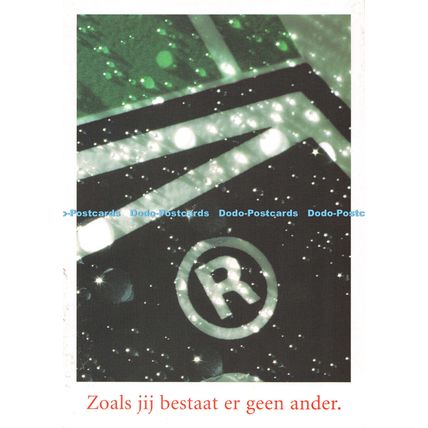 D099187 Zoals Jij Bestaat er Geen Ander. Boomerang Freecards