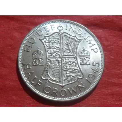 1945 George VI half-crown.