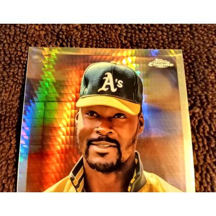 2022 Topps Chrome # 179 Dave Stewart Pitcher Oakland A"s 9.0 Mint Or Better