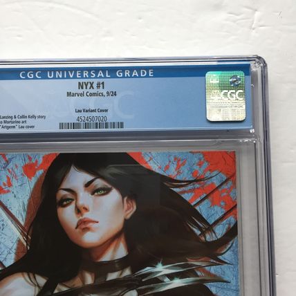 2024 Marvel Comics NYX Artgerm Variant #1 CGC Graded 9.8