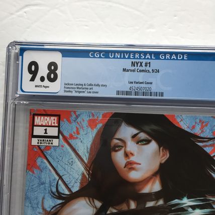 2024 Marvel Comics NYX Artgerm Variant #1 CGC Graded 9.8