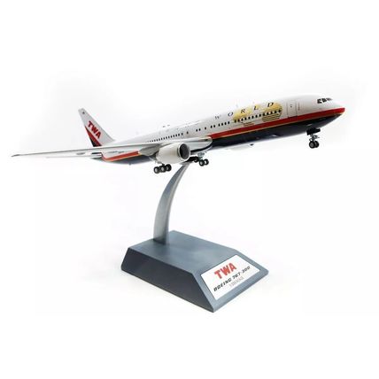 BOEING 767-3Q8/ER TWA REG: N634TW WITH STAND - INFLIGHT 200 IF763TW1120 1/200