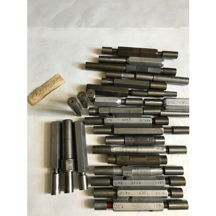 LOT THE PIPE MACHINERY GO NO GO PLUG GAGE .614,.616,.607,.608,.605,.600,.620,E