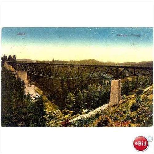 1919 Mauer Bisenbahn-Viadokt, Germany