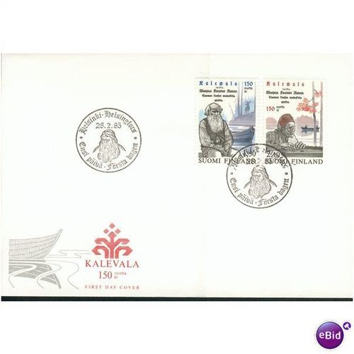 Finland FDC 1983 - Kalevala 150 vuotta - 150 years of the Kalevala