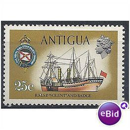Antigua 1970 SG279 25c Solent Mounted.Mint