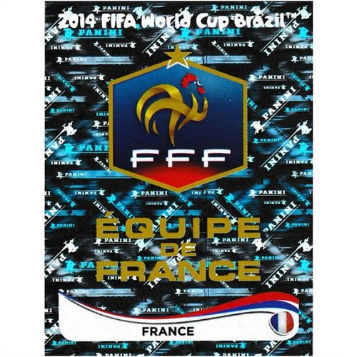 2014 Panini World Cup Soccer Stickers - #374 - France Logo