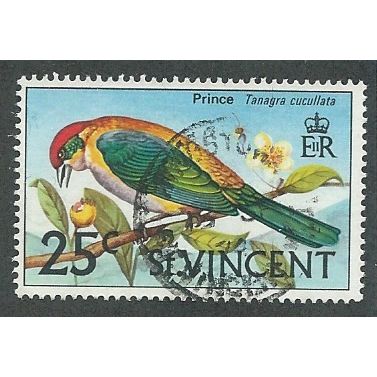 STV 1970 25c 'BIRDS' FINE USED (EBID44-550)