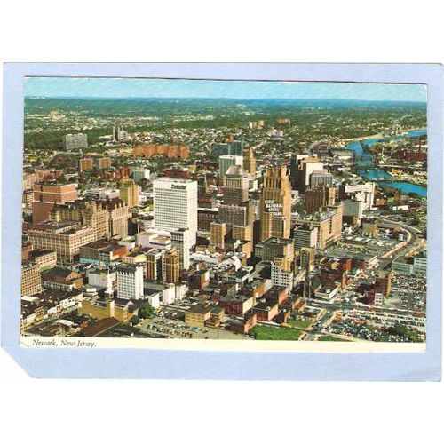 New Jersey Newark Areial View Newark NJ~842