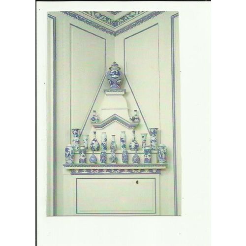 Yorkshire BENINGBROUGH HALL Chinese Porcelai Postcard by National Trust