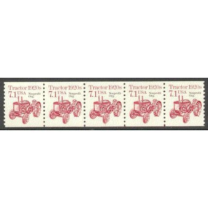 2127a 7.1c Tractor Fine MNH Dry Gum PNC 1/5 P0943