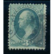 Used 147 3c George Washington Barely Clears M00062