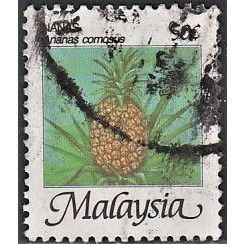 Malaysia, 1986 50c Fruits perf 12, SG 345 (Scott #330), used