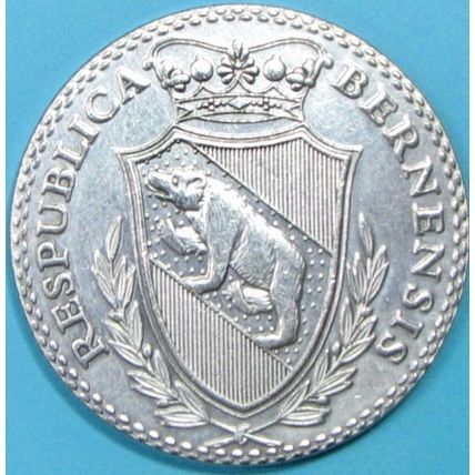 1796 4 Ducat, Switzerland. Casino Card Guard, Challenge Coin. REPLICA. 53a.