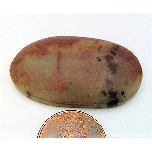 Red Marble Freeform Gemstone Cabochon 31