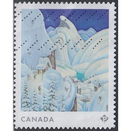 CANADA, 2023 'P' Christmas, SG 3689 (Scott #3405), used