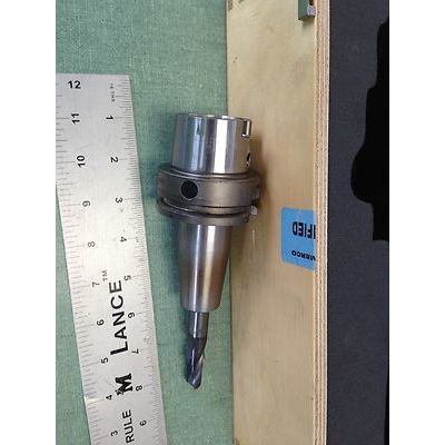 BILZ THERMOGRIP T1400 HSK-A63/2,HSK63-A SHANK CARBIDE COOLANT STEP DRILL,TN