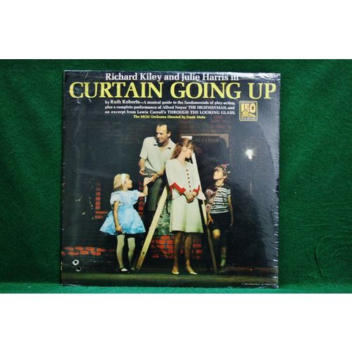 Richard Kiley & Julie Harris - Curtain Going Up - CH 1025 - Sealed