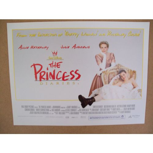 THE PRINCESS DIARIES Anne Hathaway, Julie Andrews Mini Poster
