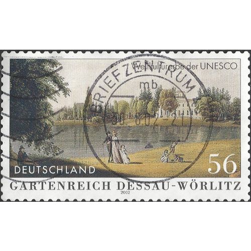 GERMANY, Garden Dessau-Wörlitz, blue-grey 2002, 0.56, #5
