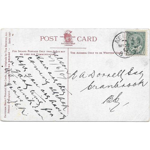 Nelson, BC cancel 1907