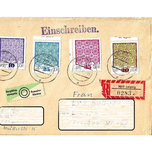 GERMANY DDR [1974] MiNr 1963-66 ( Brief )