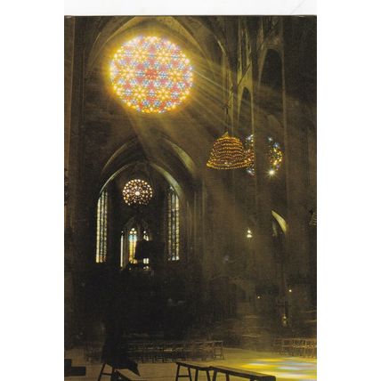 Palma de Mallorca Catedrale interior Spain Postcard unused VGC