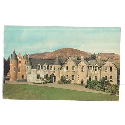 DALMUNZIE HOTEL, GLENSHEE, Scotland used postcard 1979 pm =