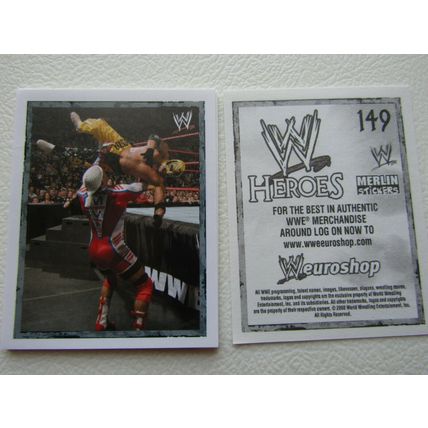 Topps - Merlin 2008 WWE Heroes Wresting Stickers 1-216 & P1-P15 Variants (EB2)