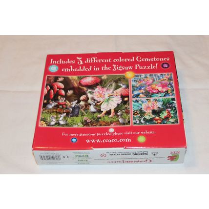 GEMSTONE FAIRIES COMPLETE Puzzle Red Stone Fairies