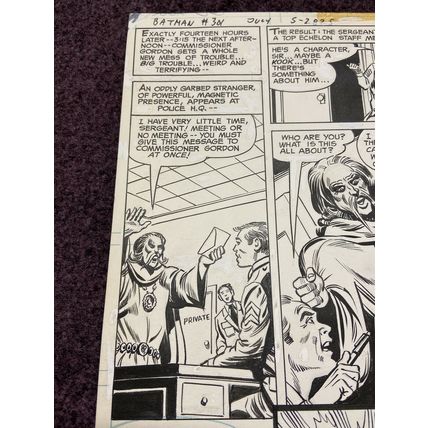 Batman #301 p8 (1978) Calnan Batman 1st appearance as Akeldama the Annihilator