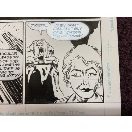 Eclipso #4 p7 (1993) McDonnell Creeper Cave Carson Bruce Gordon Semi-Splash