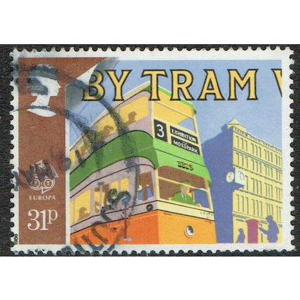 1988 Europa Transport 31p Multicoloured SG1394 FU