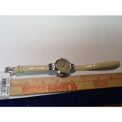 LIZ CLAIBORNE LC1014 Lady's Watch Cream