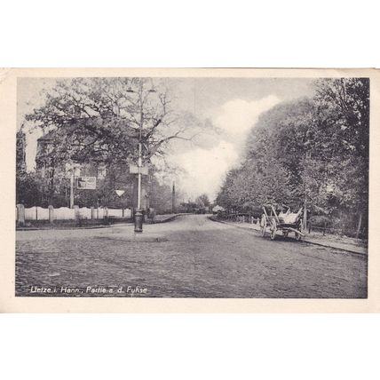 Uetze Hann Partie A D Fuhse Old German Postcard