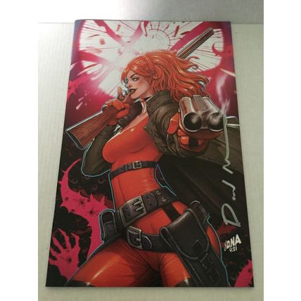 2020 Marvel The Death of Doctor Strange Bloodstone Virgin Variant #1 Signed