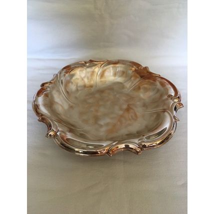 HOKA Silver Plated Rococo Style Bowl Dish Vintage from Germany Collectable