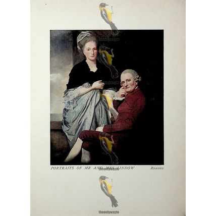 Mr & Mrs Lindow, Romney, Fashion Book Illustration (Print), 1909