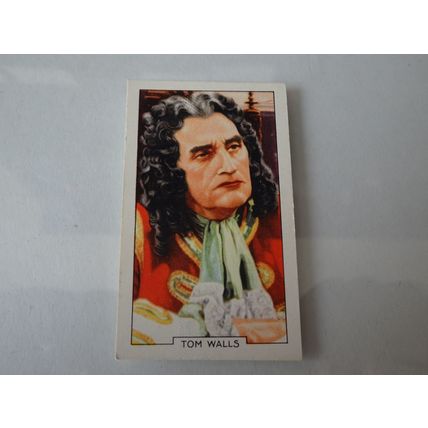 1935 Gallaher Portraits of Famous Stars Card # 24 of 48 Tom Walls Very Good (3)