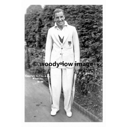 rp04572 - Wimbledon Tennis Player - Fred J Perry - print 6x4