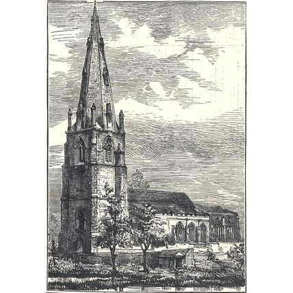 SCENES ON THE BEDFORD AND NORTHAMPTON RAILWAY 1872 VICTORIAN ENGRAVING