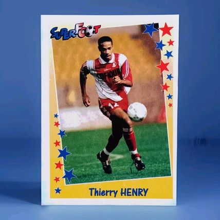 98/99 Panini Superfoot 1998 1999 Thierry Henry Sticker #145