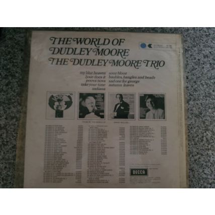 Dudley Moore Trio – The World Of Dudley Moore (SPA106) 1970 (LP)