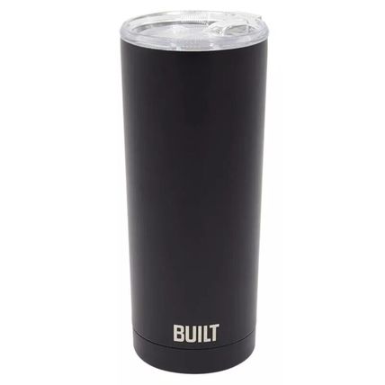 Built 5286362 Double Wall 20 oz Stainless Steel Tumbler - Black 5286362