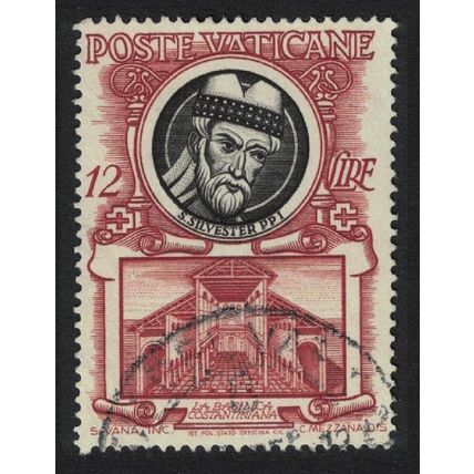 Vatican St Sylvester and Constantine's basilica T1 1953 MNH SG#182