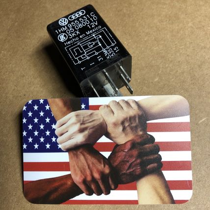93-99 VW Jetta Golf GTI Cabrio 6 Prong Intermittent Wiper Relay # 196 1HM955531C