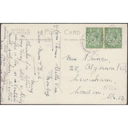 Bonchurch Pond, Isle of Wight, 1926 - Valentine's Postcard