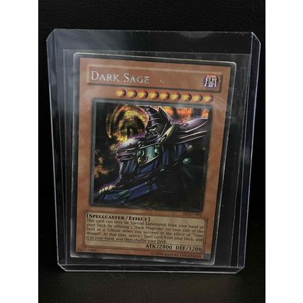 Dark Sage - DOD-002 - Secret Rare - Limited Edition Dawn of Destiny XBOX Promo Y